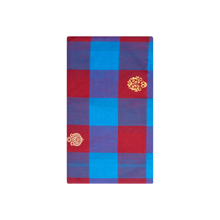 Cotton Saree - 14 Mtrs | Jarigai Print Kattam Saree/ Handloom Saree/ Traditional Saree for Women