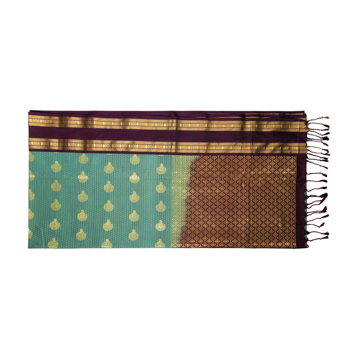 Saree - 13 Yards | Traditional Wear Saree/ Luxury Soft Silk Saree/ Jari Border Design Pudavai for Women
