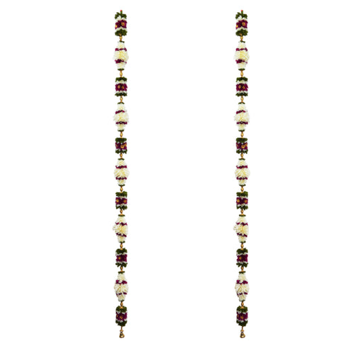 Door Toran Set - 7 Feet | Artificial Flower Toran/ Thoran/ Bandanwar for Door Decor/ Assorted Design & Colour - Toran