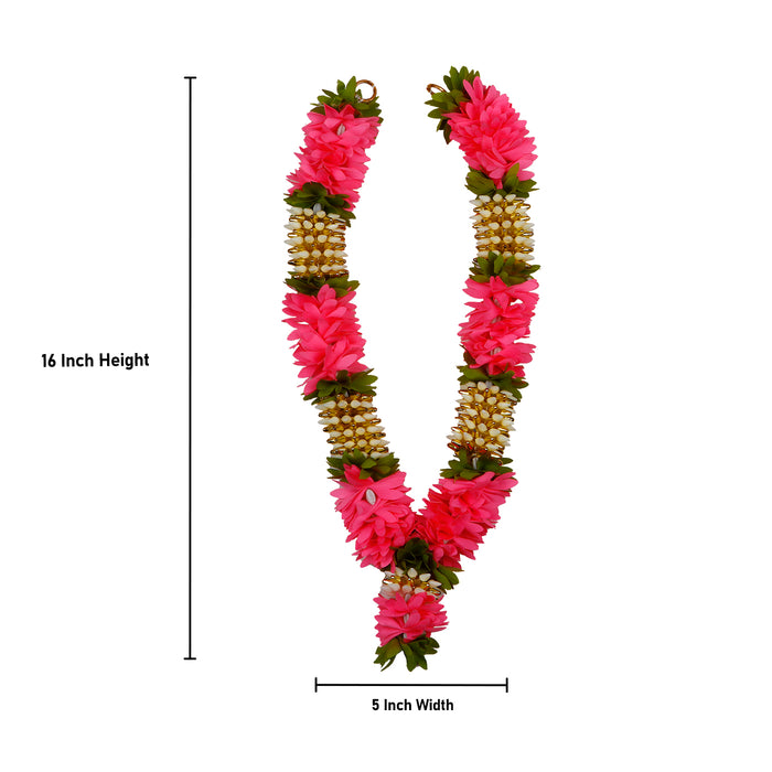 Cloth Mala assorted - 14 Inches