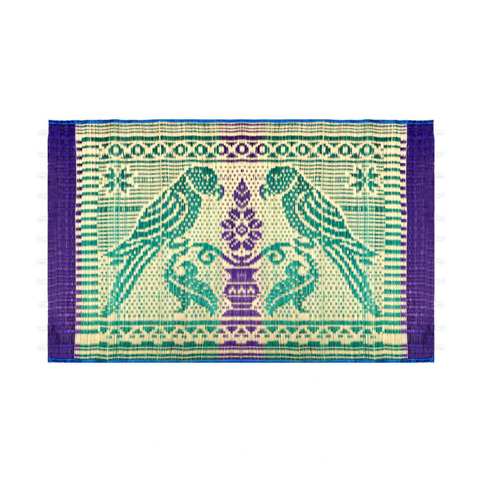 Floor Mat - 46 x 70 Inches | Korai Mat / Woven Mat / Mat for Living Room & Everyday Use