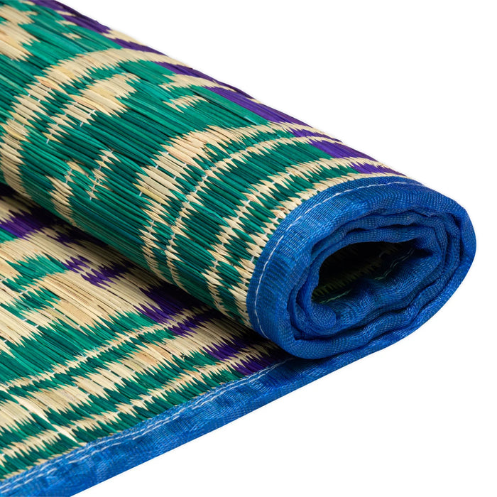 Floor Mat - 46 x 70 Inches | Korai Mat / Woven Mat / Mat for Living Room & Everyday Use