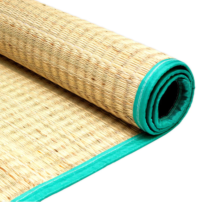 Korai Mat - 48 x 70 Inches | Reed Grass Floor Mat/ Bamboo Chatai/ Foldable korai Pai for Home
