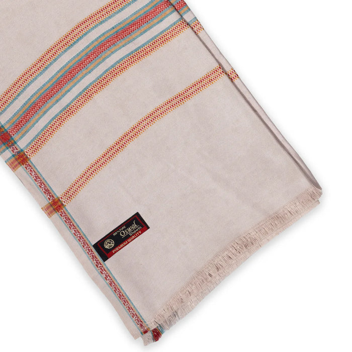 Shawls - 2 Mtrs | Oswal Shawl / Ponnadai Shawl / Angavastra for Men