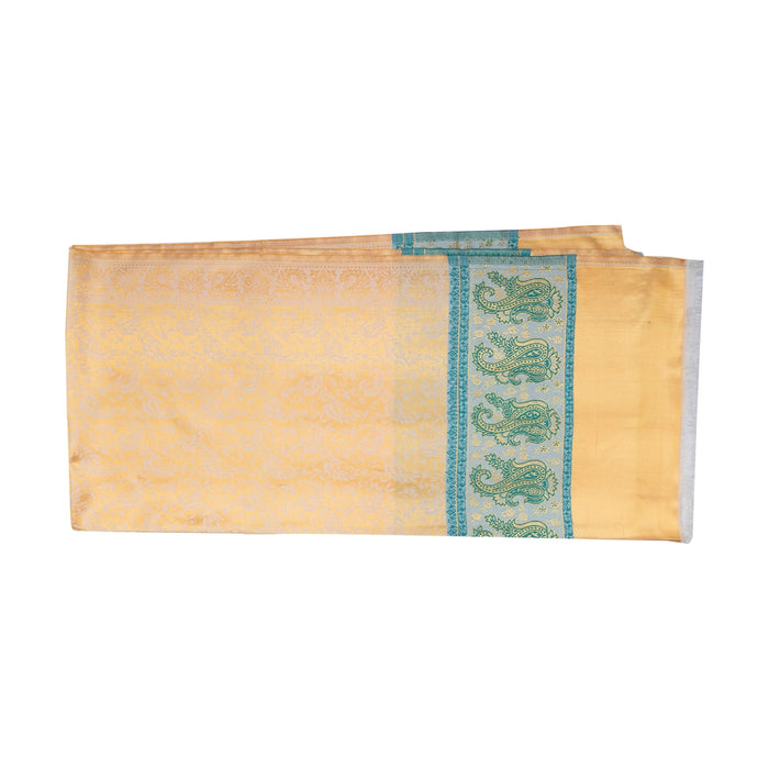 Ponnadai Shawl - 2 Mtrs | Jacquard Shabnam Cloth Ponnada Shawl/ Mango Design Ponnada Cloth For Honouring Guests - Shawls & Towels