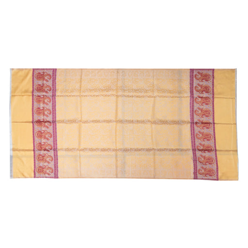 Ponnadai Shawl - 2 Mtrs | Jacquard Shabnam Cloth Ponnada Shawl/ Mango Design Ponnada Cloth For Honouring Guests - Shawls & Towels
