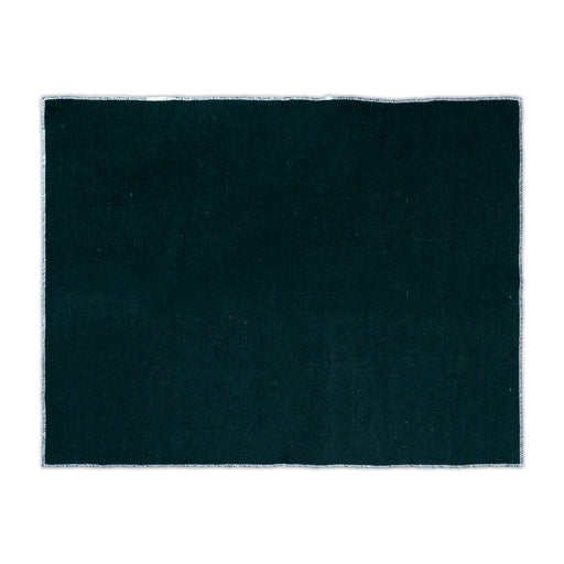 Yoga Mat - 27 x 20 Inches | Dark Green Colour Pooja Aasan/ Woolen Mat/ Cloth Pooja Mat for Meditation - Yoga Mat & Aasan