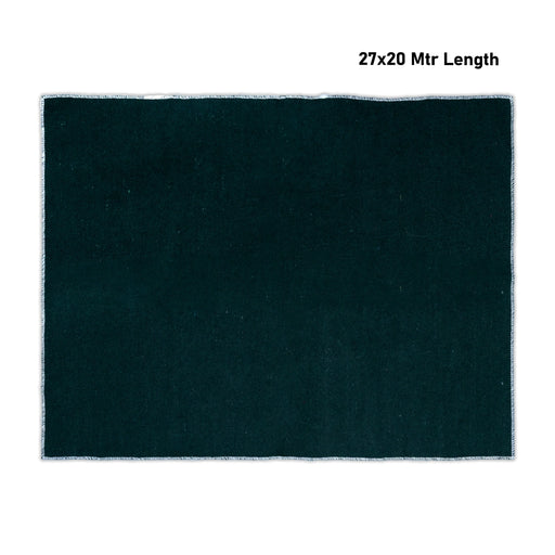 Yoga Mat - 27 x 20 Inches | Dark Green Colour Pooja Aasan/ Woolen Mat/ Cloth Pooja Mat for Meditation - Yoga Mat & Aasan