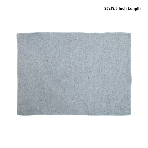 Yoga Mat - 27 x 19.5 Inches | Grey Colour Pooja Aasan/ Woolen Mat/ Cloth Pooja Mat for Meditation - Yoga Mat & Aasan