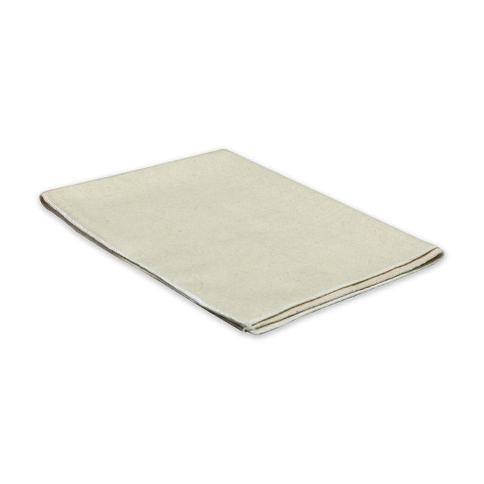 Yoga Mat - 27 x 19.5 Inches | White colour Pooja Aasan/ Woolen Mat/ Cloth Pooja Mat for Meditation - Yoga Mat & Aasan