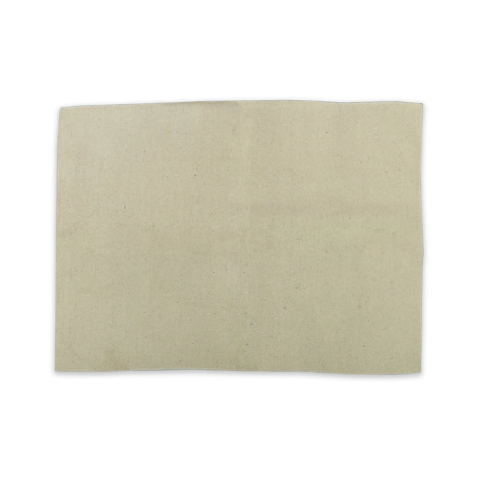 Yoga Mat - 27 x 19.5 Inches | White colour Pooja Aasan/ Woolen Mat/ Cloth Pooja Mat for Meditation - Yoga Mat & Aasan