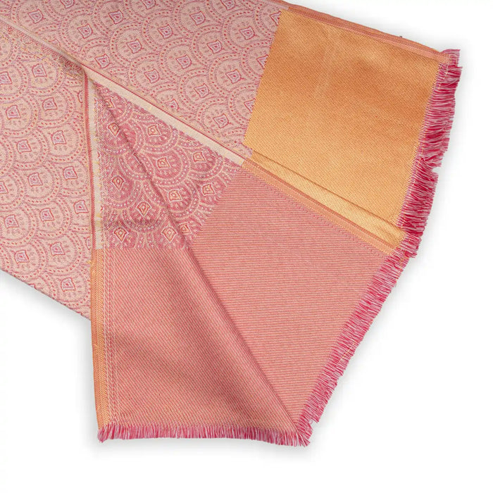 Ponnadai Shawl - 2 Mtr | Jari Design Ponnada Shawl/ Ponnada Cloth For Honouring Guests - Shawls & Towels