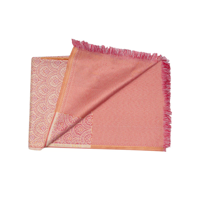 Ponnadai Shawl - 2 Mtr | Jari Design Ponnada Shawl/ Ponnada Cloth For Honouring Guests - Shawls & Towels