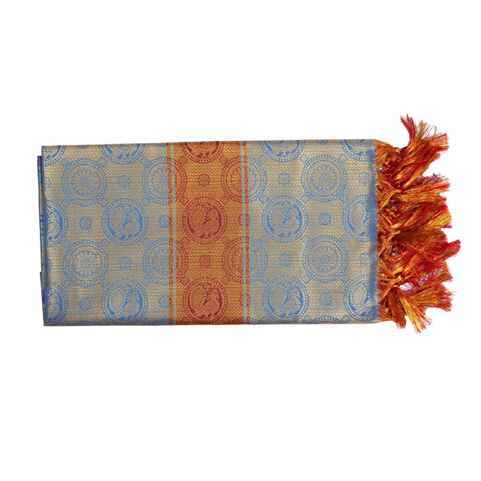 Shawls - 2.25 Mtrs | Shahana Shawl/ Ponnadai Shawl/ Angavastra for Men - Shawls & Towels