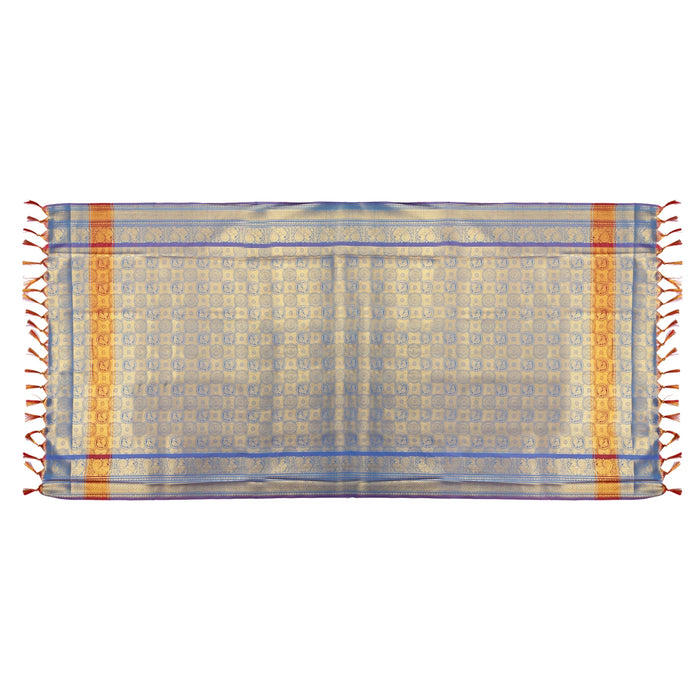 Shawls - 2.25 Mtrs | Shahana Shawl/ Ponnadai Shawl/ Angavastra for Men - Shawls & Towels