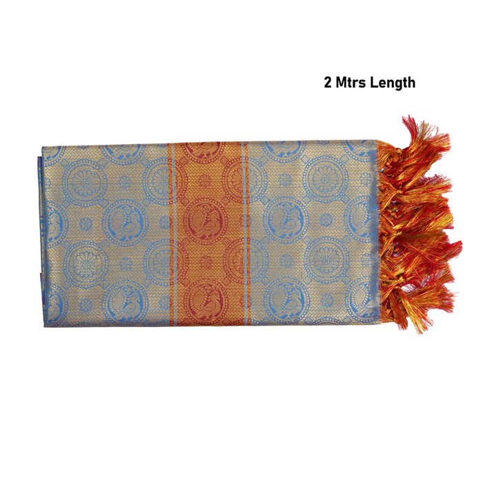 Shawls - 2.25 Mtrs | Shahana Shawl/ Ponnadai Shawl/ Angavastra for Men - Shawls & Towels
