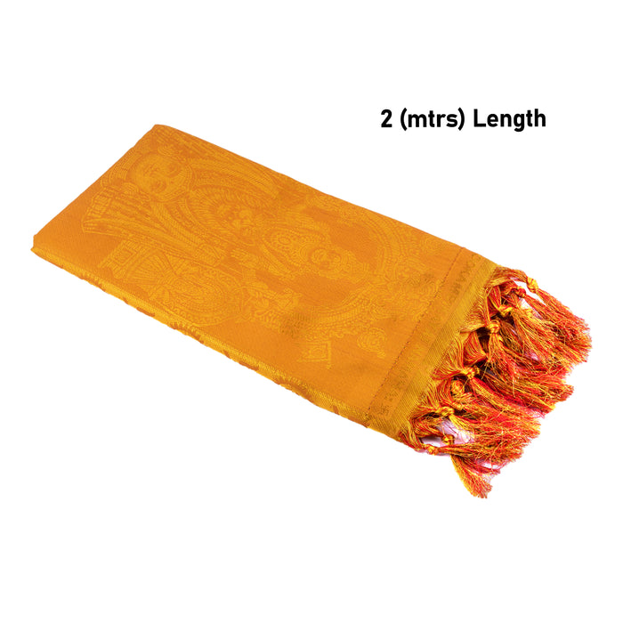 Shawl  - 2 Mtr - Moogambigai| Ponnadai Jari Shawls for Men/ Assorted Colour and Design