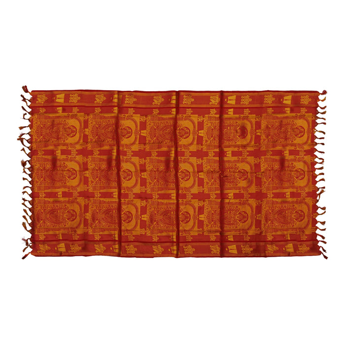 Ponnadai Shawl - 73 x 42 Inches | Balaji Design Angavastram/ Jari Design Ponnada Shawl for Men & Women - Shawls & Towels