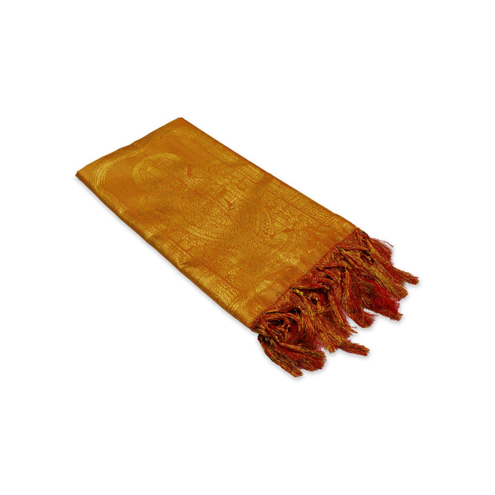 Ponnadai Shawl - 73 x 42 Inches | Balaji Design Angavastram/ Jari Design Ponnada Shawl for Men & Women - Shawls & Towels