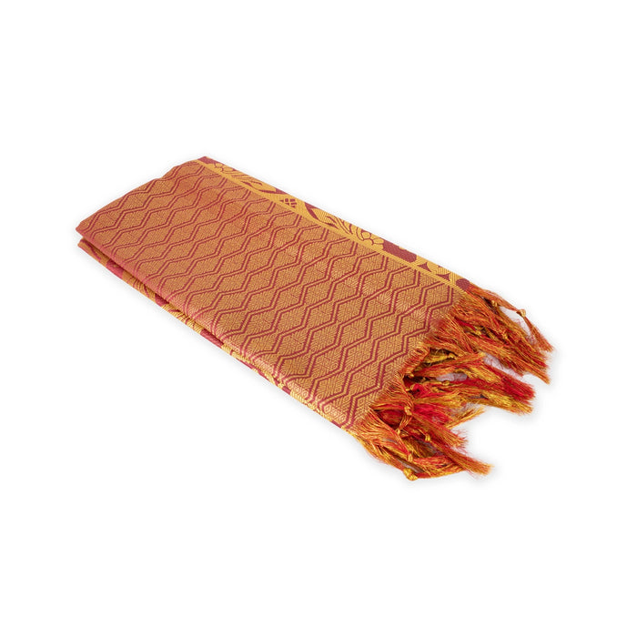 Ponnadai Shawl - 2.25 Mtrs | Jari Design Thundu/ Ponnada Shawl for Men & Women - Shawls & Towels