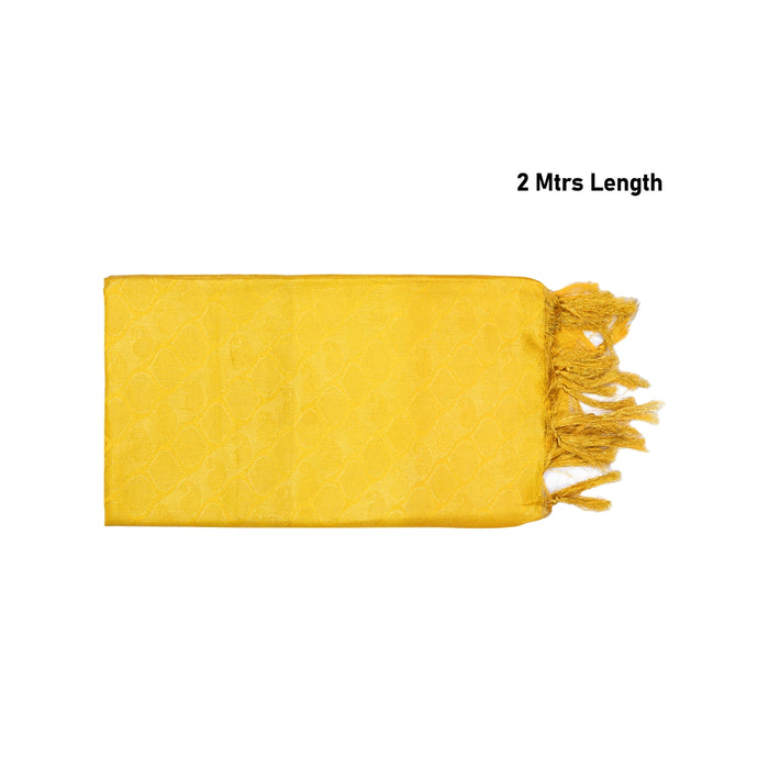 Shawl - 2 Mtr | Jari Towel/ Angavastram/ Jari Ponnadai Shawl for Men & Women - Shawls & Towels