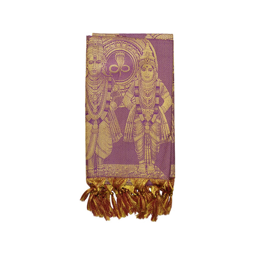 Ponnadai Shawl - 2 Mtrs | Silk Cloth Ponnada Shawl / Pandarinathar Design Ponnada Cloth For Men & Women - Shawls & Towels