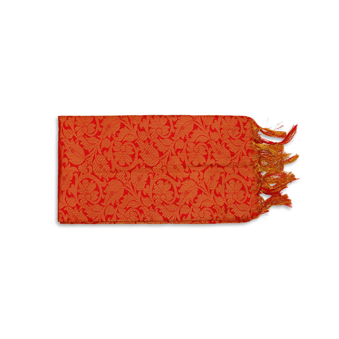 Ponnadai Shawl - 2.25 Mtrs | Flower Design Towel/ Ponnada Shawl/ Jari Design Angavastram for Men & Women - Shawls & Towels