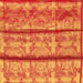 Shawls - 2 Mtrs | Silk Cloth Ponnada Shawl / Ragahvendra Design Ponnada Cloth For Pooja Decor - Shawls & Towels