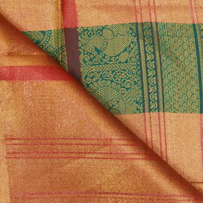 Ponnadai Shawl - 2.25 Mtrs | Towel/ Tissue Type Ponnada Shawl/ Angavastram for Men & Women - Shawls & Towels