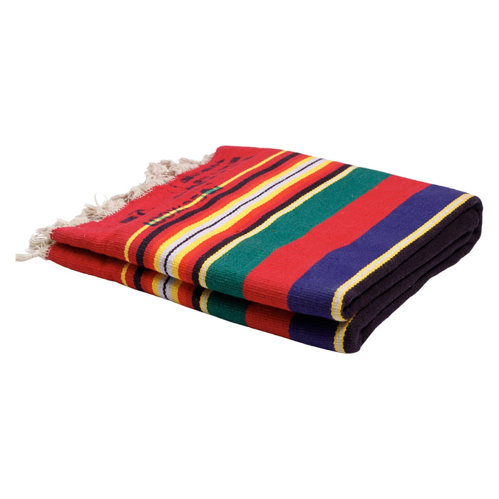 Jamakkalam - 40 x 78 Inches | Traditional Handloom Carpet/ Satranji/ Jamukkalam/ Cotton Blanket for Home