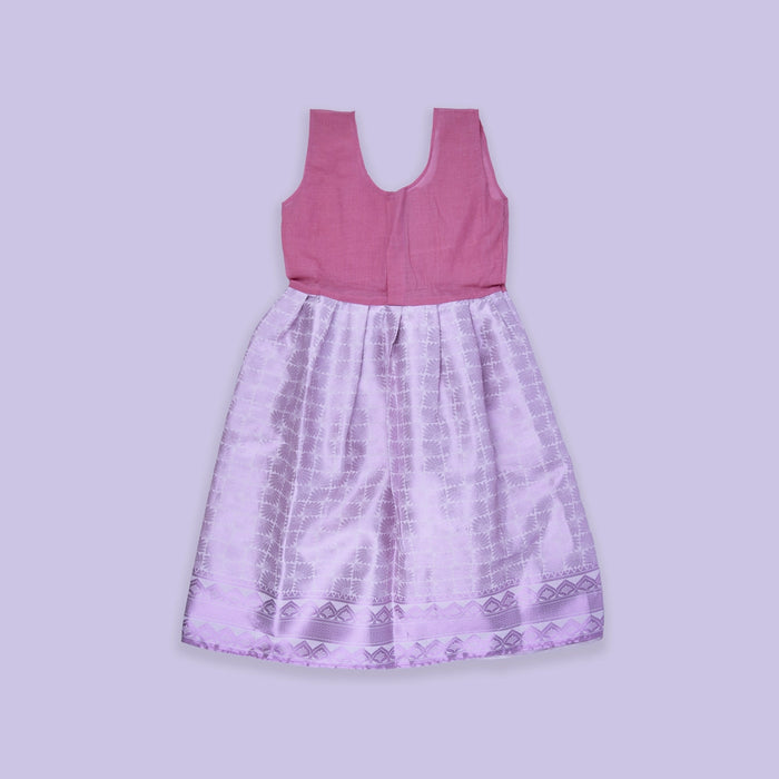 Pattu Pavadai Lehenga Size 22 | Lehenga Pavadai/ Traditional Pattu Langa for Kids - Long Skirts / Ghagra / Pavadai