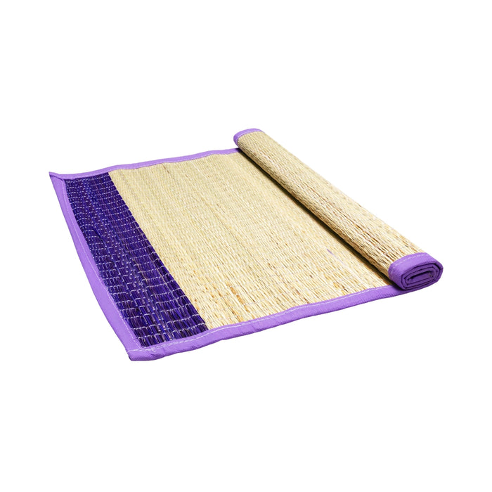 Yoga Mat - 4 x 2 Feet | Korai Mat/ Aasan Mat/ Pooja Mat for Meditation