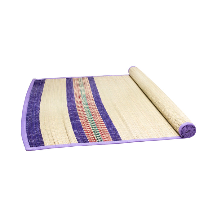 Yoga Mat - 3.5 x 6 Feet | Korai Mat/ Aasan Mat/ Pooja Mat for Meditation