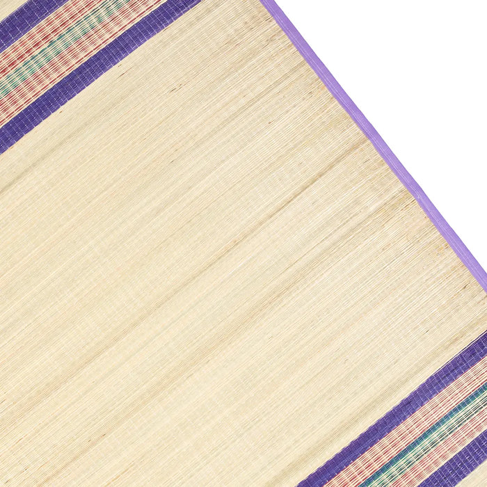 Yoga Mat - 3.5 x 6 Feet | Korai Mat/ Aasan Mat/ Pooja Mat for Meditation