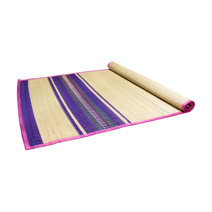Aasan Mat - 4 x 6 Feet | Yoga Mat/ Korai Mat/ Pooja Mat for Meditation