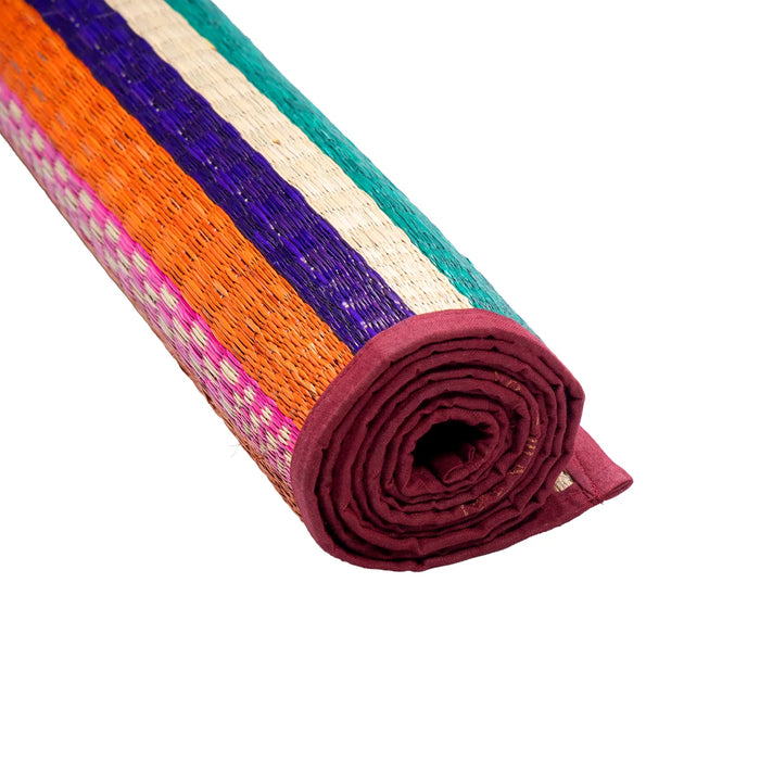 Korai Grass Mat - 2 x 4 Feet | Yoga Mat/ Pooja Aasan/ Korai Pai for Meditation