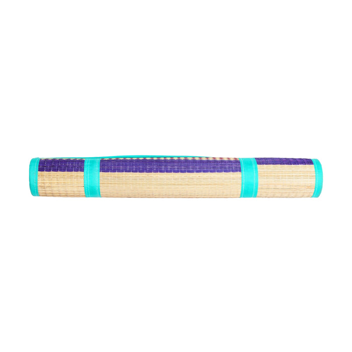 Korai Grass Mat - 3 x 6 Inches | Yoga Mat/ Pooja Aasan/ Korai Pai for Meditation