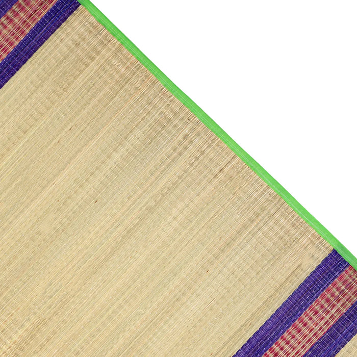 Korai Mat - 3 x 6 Feet | Aasan Mat/ Reed Grass Floor Mat / Seating Mat for Yoga