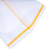 Veshti - 2 Mtrs | 0.5 Inch Gundanchi Border Dhoti/ White Vesti for Men - Veshti & Dhoti