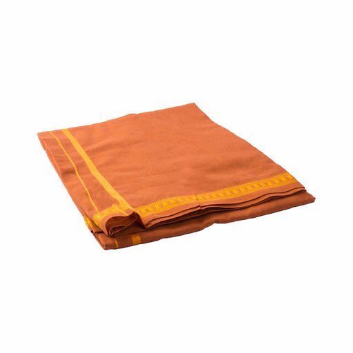 Veshti - 2 Mtrs - Kavi | Dhoti/ Pentex Border Vesti for Men/ Assorted Colour - Veshti & Dhoti