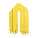 Towel - 30 x 60 Inches | Mudi Design Angavastram/ Yellow Colour Kasavu Shawl for Men - Shawls & Towels