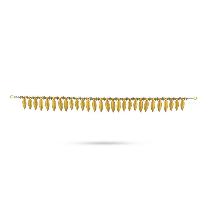 Moti Door Toran - 3 Feet | Gold leaf Toran / Artificial Thoran / Bandanwar for Door Decor