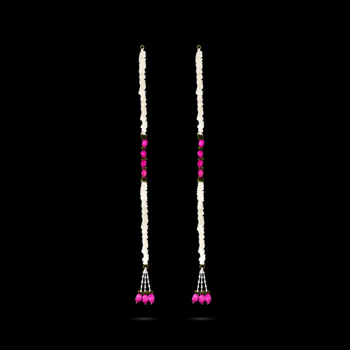 Lotus Design Toran - 5 Feet | Bandanwar/ Thoran/ Door Hanging Toran For Home Entrance