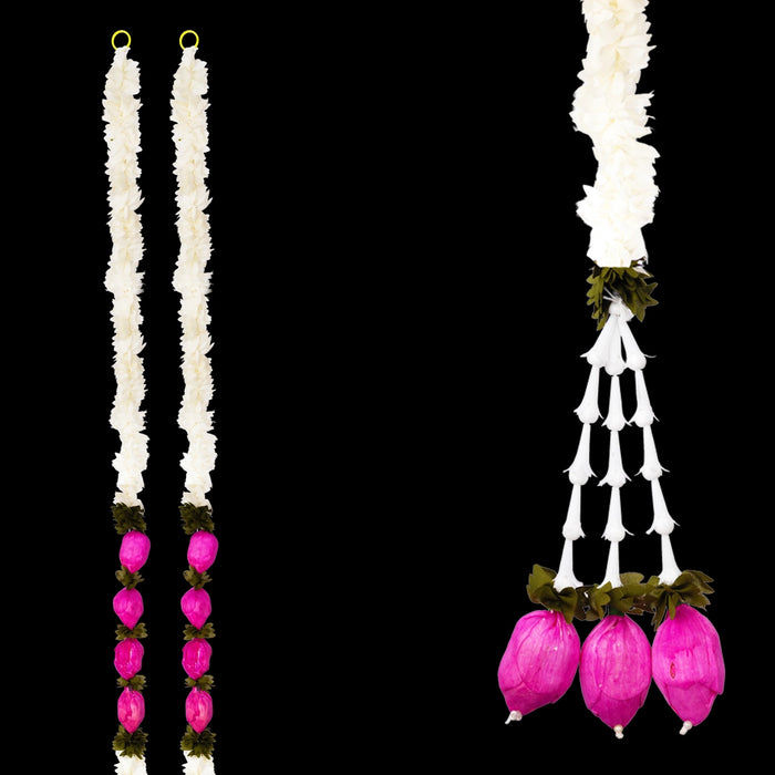Lotus Design Toran - 5 Feet | Bandanwar/ Thoran/ Door Hanging Toran For Home Entrance