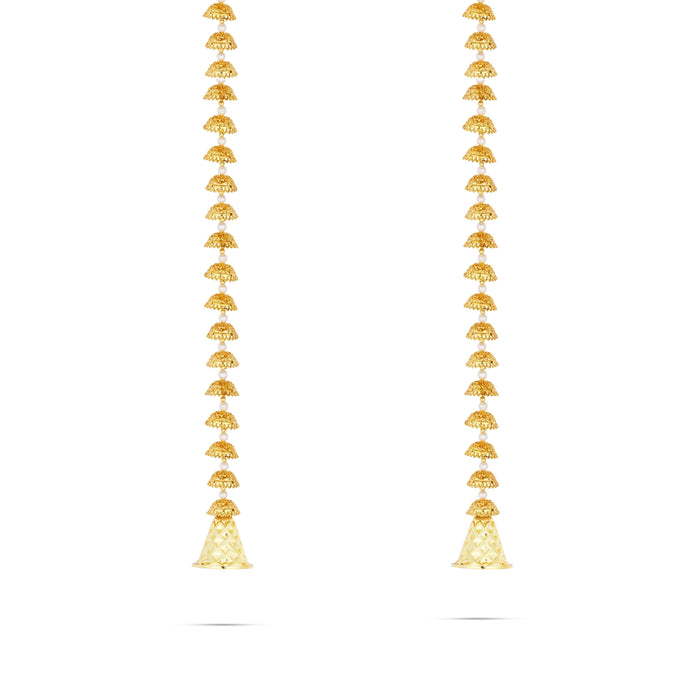 Side Toran Set - 54 Inches | 2 Pcs/ Side Thoran/ Artificial Toran for Door Decor - Toran