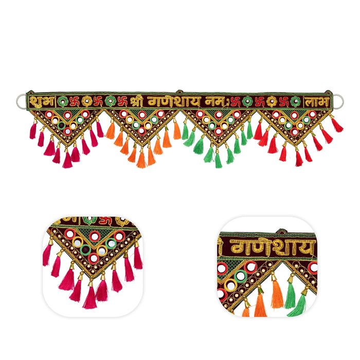 Door Toran - 3 Feet | Artificial Flower Toran/ Decorative Thoran/ Bandanwar for Door Decor