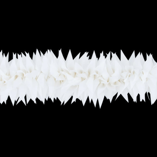 Artificial Flower - 12 Inches | White Colour Hair Flower/ Artificial Gajra for Deity Decor - Mala