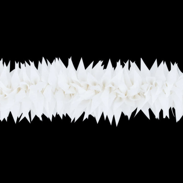 Artificial Flower - 12 Inches | White Colour Hair Flower/ Artificial Gajra for Deity Decor