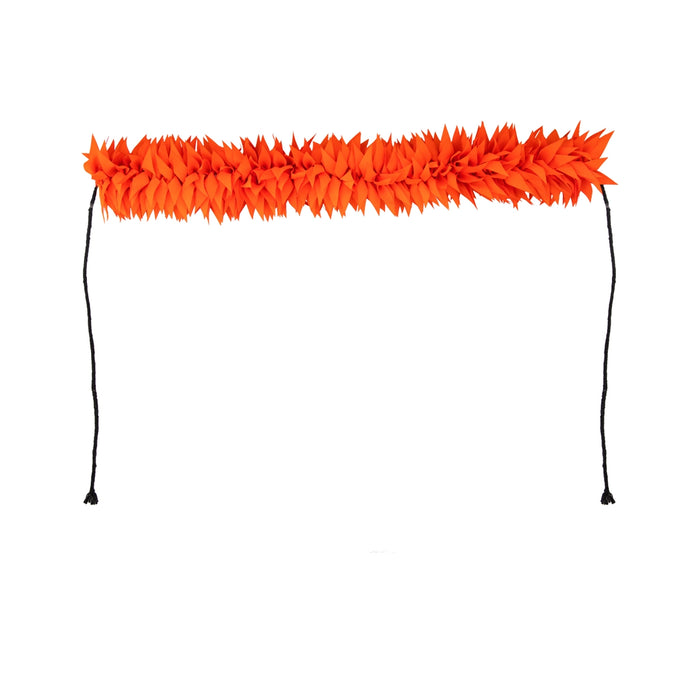 Artificial Flower - 12 Inches | Orange Colour Hair Flower/ Artificial Gajra for Deity Decor