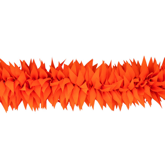 Artificial Flower - 12 Inches | Orange Colour Hair Flower/ Artificial Gajra for Deity Decor - Mala